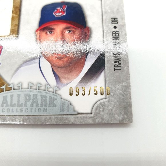 Kerry Wood Travis Hafner #102 Indians 2009 Upper Deck Ballpark Collection 93/500 - Picture 2 of 3